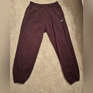 Nike sweatpants brown
